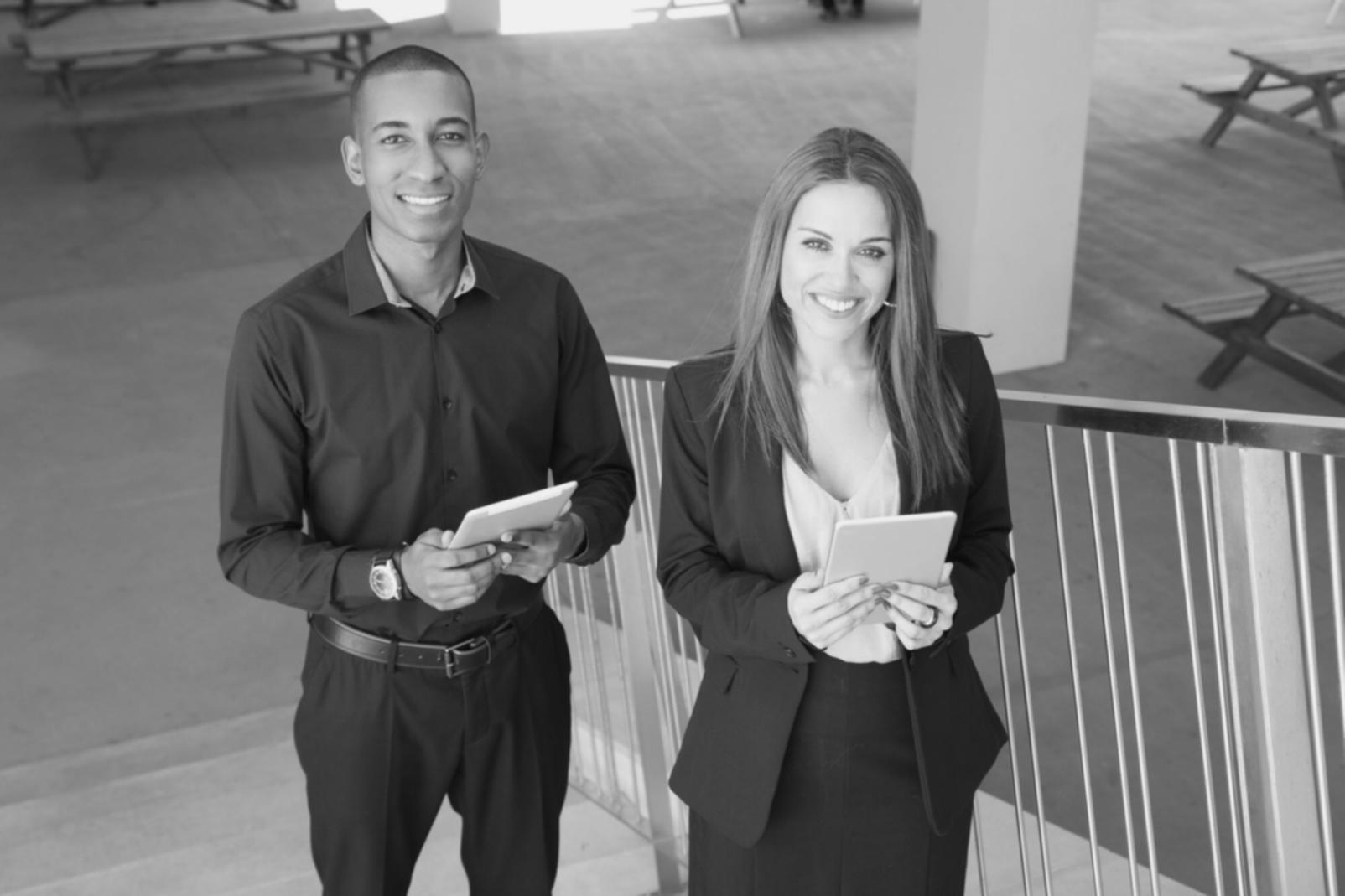 Financial planning workspace with budgeting materials