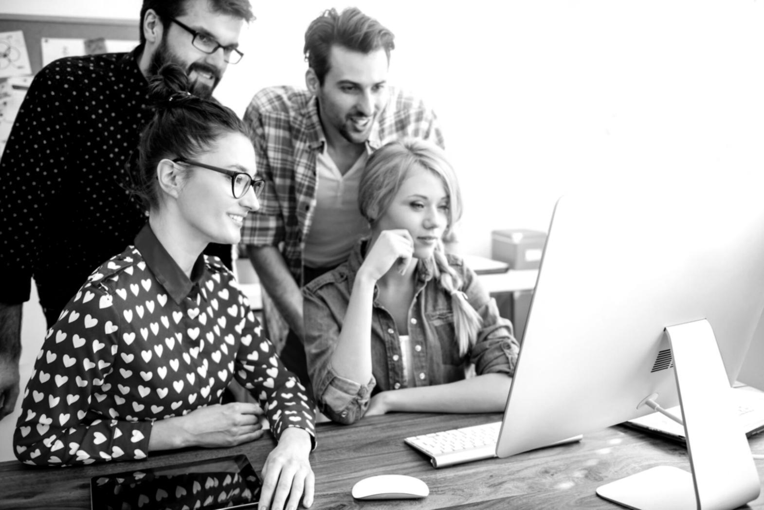 Workshop session with students reviewing personal budgets